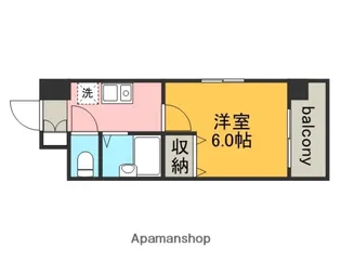 チェリス本田【303号室】の間取り