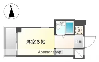グローバル猫屋【4階】の間取り