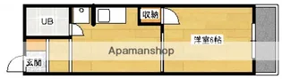 コーポいけぐち【5階】の間取り