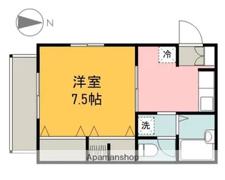 フレグランス伊関【2階】の間取り