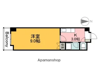 RESIDENCE西宮【505号室】の間取り