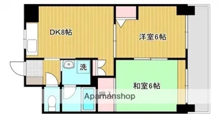 祇園ロイヤル【4階】の間取り