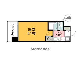 双葉ヒルズ堺町【4階】の間取り