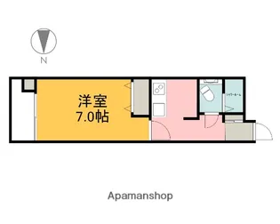J’city紙屋町【2階】の間取り