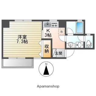 Moi.国泰寺【9階】の間取り
