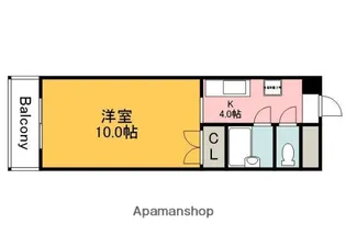 Y’Z B.L.D.大町東【110号室】の間取り