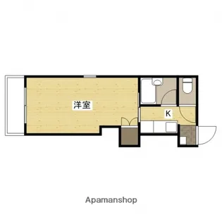 藤澤ビル【4階】の間取り