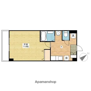 ネッサンスK【2階】の間取り