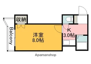 ESPERANZA宝町【7階】の間取り