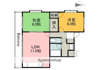 森田ビル№3【3階】の間取り