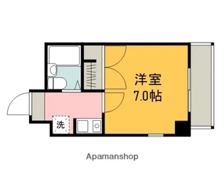クレール東雲【4階】の間取り