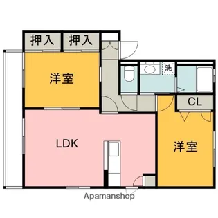グリーンフィールドC棟【1階】の間取り