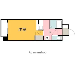 エステートベネフィット5フルタ【5階】の間取り