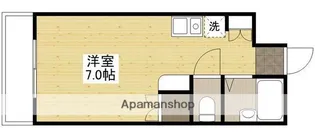 CreerAsahi【4階】の間取り