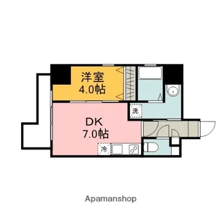 KATAYAMABLDG25【11階】の間取り