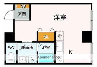 モンフレール【2階】の間取り