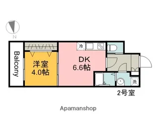 KATAYAMABLDG23【302号室】の間取り