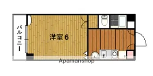 ラポール小町【9階】の間取り