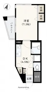 ラフィーネパレ【6階】の間取り