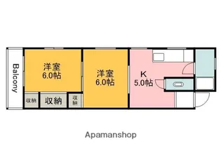 パークハイム富士見町【403号室】の間取り