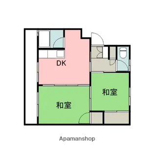 マツイビルA棟【4階】の間取り