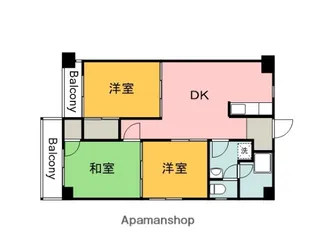 FORWEST長束【3階】の間取り