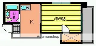 清和榎町【6階】の間取り