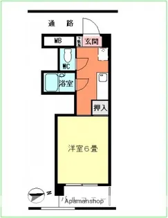 コーポなるかわ【3階】の間取り