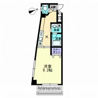 パレス西広島【2階】の間取り