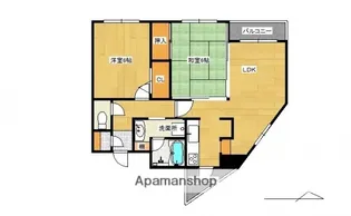 白島中町パークホームズ【3階】の間取り