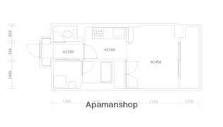ル・アーブル宇品【5階】の間取り