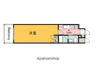 ウイング稲荷町【7階】の間取り