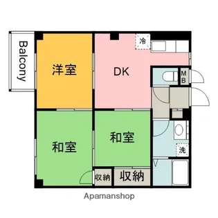 エルディム正堂Ⅰ【2階】の間取り