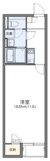 レオネクストアトム【2階】の間取り