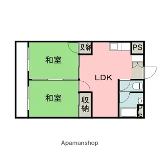 東雲翠苑【2階】の間取り