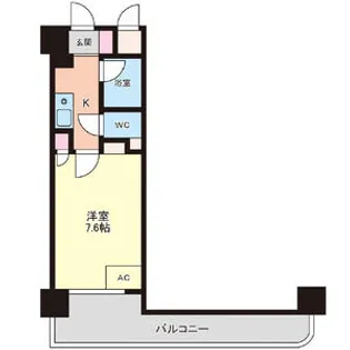 ダイアパレス国泰寺弐番館【2階】の間取り