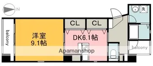 ライサ小町【6階】の間取り