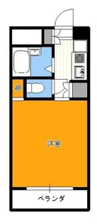 プラネットパーク牛田旭【5D号室号室】の間取り