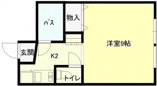 エスティーム皆実町【305号室号室】の間取り