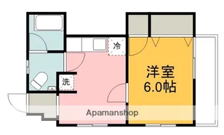 服部ビル【301号室】の間取り