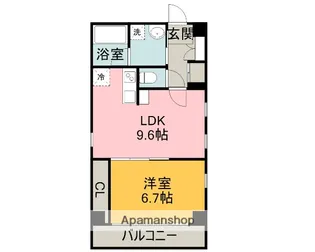 グレース愛宕【7階】の間取り