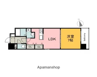 M・TERRAZA吉島東【9階】の間取り