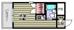 プラスパー東雲【506号室号室】の間取り