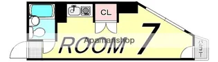 宇品海岸83ビル【6階】の間取り