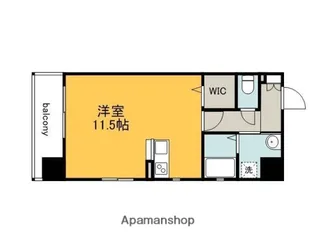 サムティレジデンス平和大通り【3階】の間取り