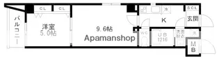 LIFEMENT K段原【5階】の間取り