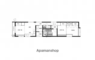 見上ビル【2F号室】の間取り