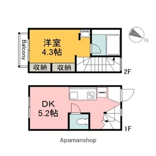 ヴィラ・フェリシア【1階】の間取り