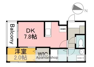 MOVE府中町浜田壱番館【1階】の間取り