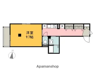 オークランドヒルズ仁保南【3階】の間取り